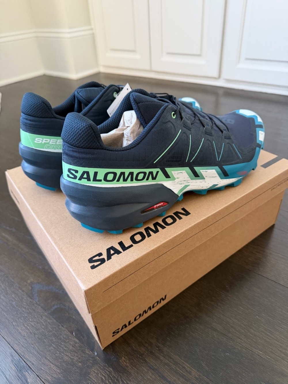 NWT Salomon Men's Speedcross 6 Trail Running Shoes ; Size 13 - Picture 3 of 7